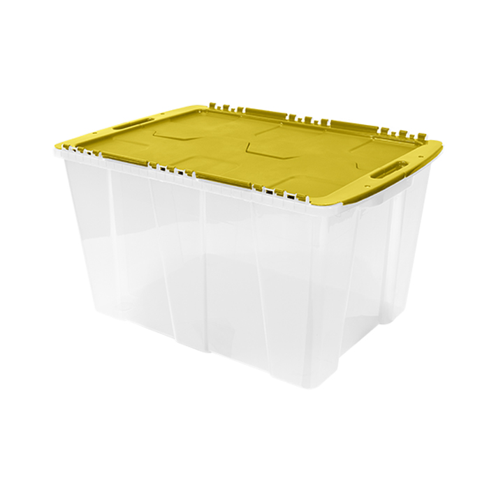 Flip_Top_Tote_Clear_Yellow